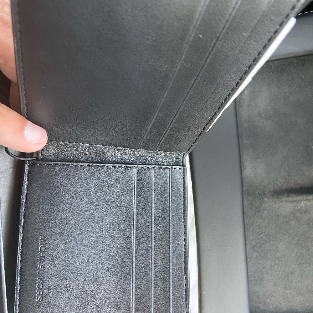 Michael Kors men black wallet